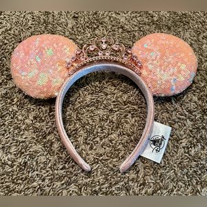 Disney Pink Princess Crown Ears